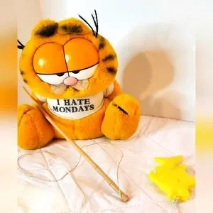ガーフィールド ぬいぐるみ I HATE MONDAYS ヴィンテージ Gorgeous Collectible and Vintage Garfield I Hate Monday